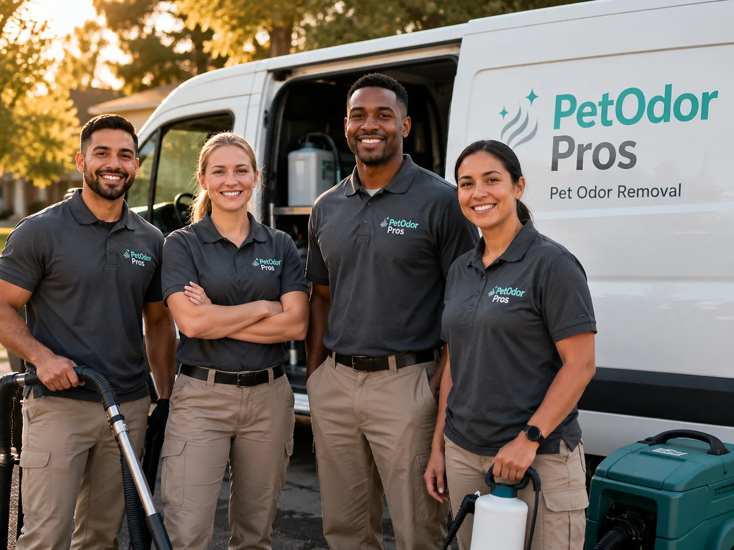 Pet Odor Removal team serving The Rock, GA